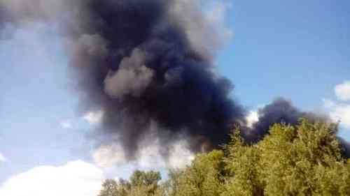 пожар на УК ТЭЦ