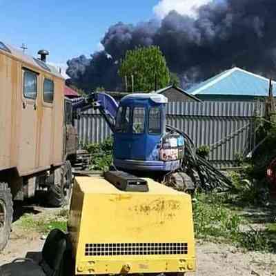 пожар на УК ТЭЦ