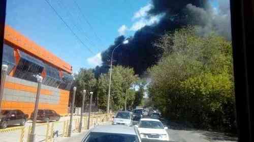 пожар на УК ТЭЦ