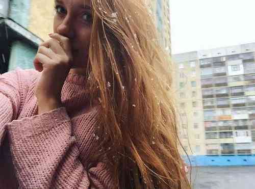 В России выпал летний снег