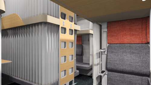 Стало известно, как будет выглядеть новый плацкартный вагон РЖД